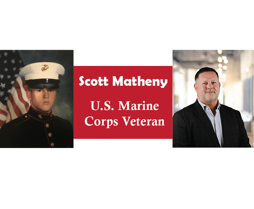 Celebrating Our Veterans: Scott Matheny, U.S. Marine Corps